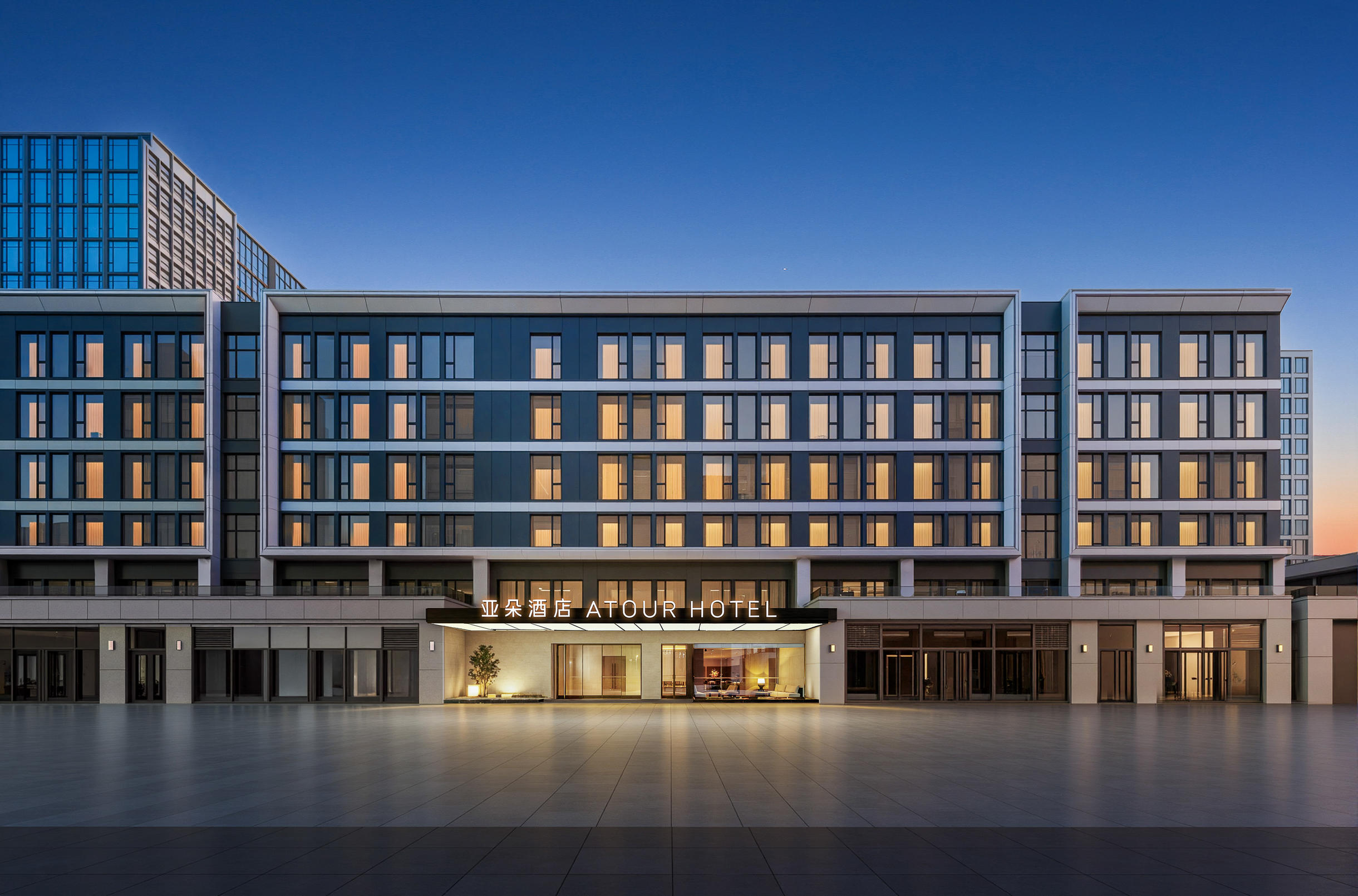 上海松江印象城广富林路亚朵酒店