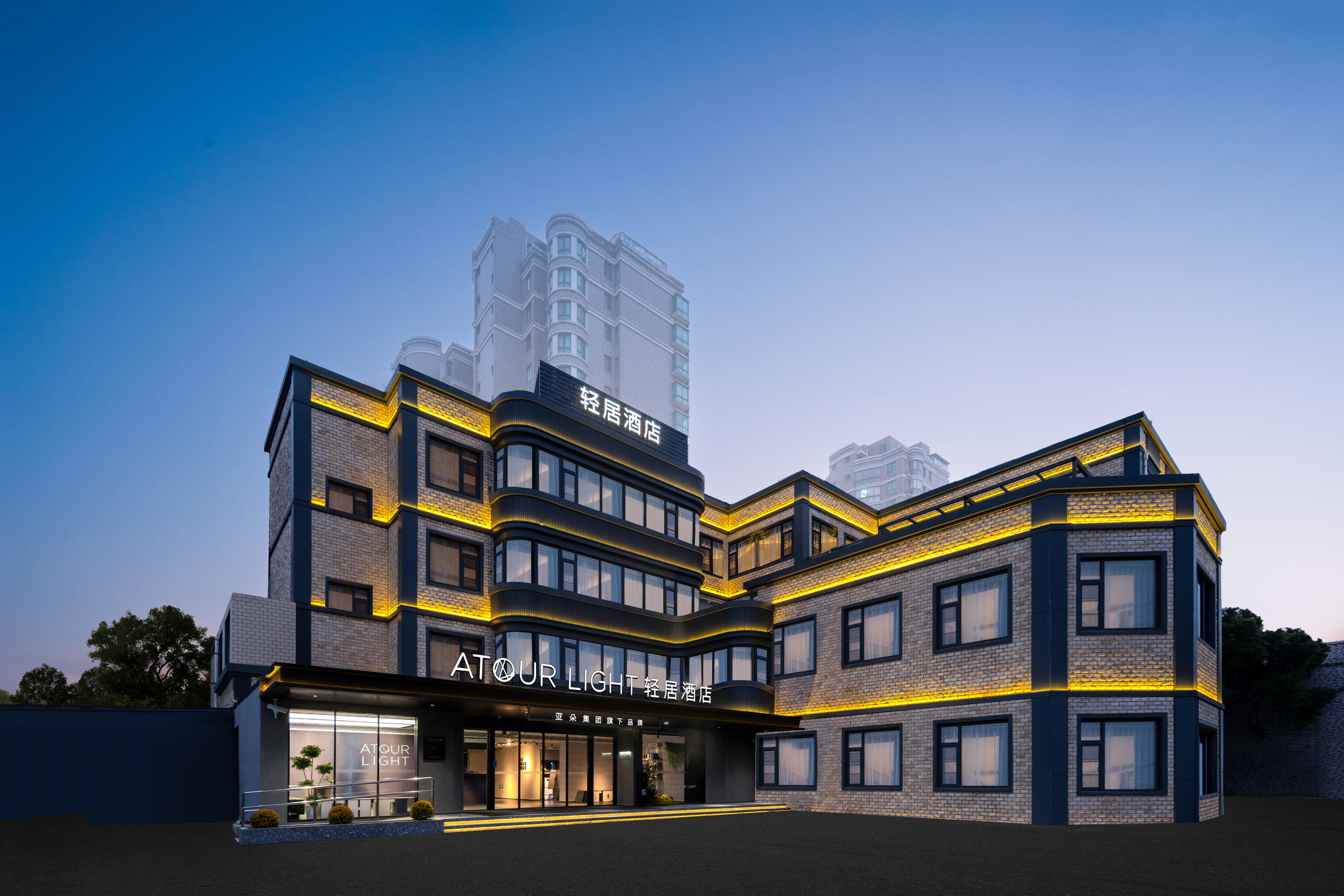 上海松江九亭大街轻居酒店