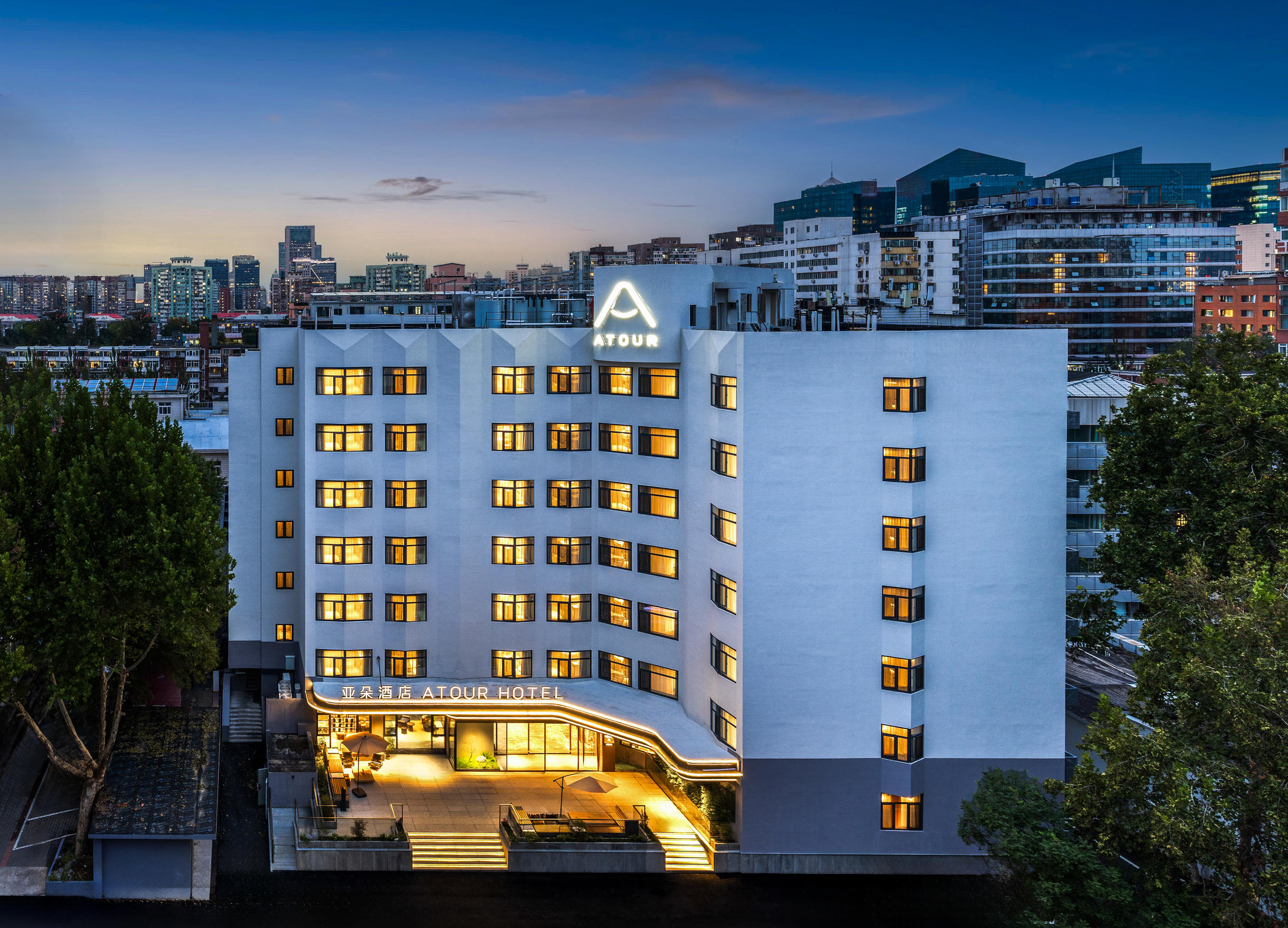 北京安贞桥鼓楼外大街亚朵酒店